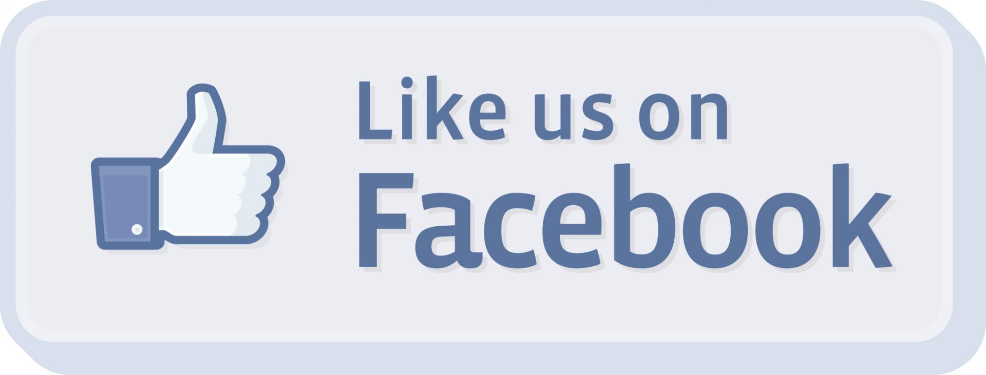 Like us on facebook logo